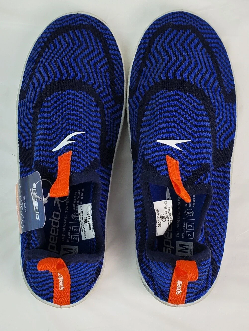 SPEEDO Boys Surf Strider Surfwalker Water Shoes - Size M 2-3 - NWT